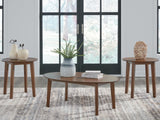 Furniture City Slidell - Ashley Furniture - Gordonay Table (Set of 3) - Occasional Table Set (3/CN) / Brown - T155-13