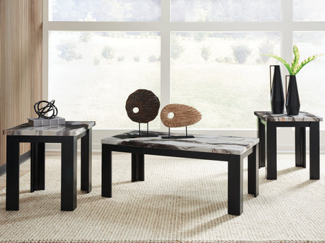 Furniture City Slidell - Ashley Furniture - Jazmore Table (Set of 3) - Occasional Table Set (3/CN) / Dark Brown - T255-13