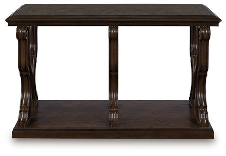 Furniture City Slidell - Ashley Furniture - Maylee Sofa Table - Sofa Table / Dark Brown - T647-4