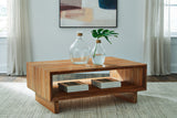 Furniture City Slidell - Ashley Furniture - Dressonni Coffee Table - Rectangular Cocktail Table / Brown - T690-1