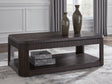 Furniture City Slidell - Ashley Furniture - Carlibrie Lift-Top Coffee Table - Lift Top Cocktail Table / Warm Brown - T700-9