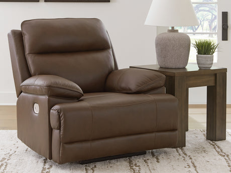 Furniture City Slidell - Ashley Furniture - VonRyan Living Room - PWR REC Loveseat/CON/ADJ HDRST / Tobacco - U1040018