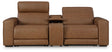 Furniture City Slidell - Ashley Furniture - Magic Man Sectional - 3-Piece Power Reclining Sectional Sofa / Caramel - PCU10700S2