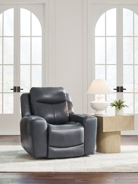 Furniture City Slidell - Ashley Furniture - Next Move Living Room - PWR REC Loveseat/CON/ADJ HDRST / Admiral - PCU1210018