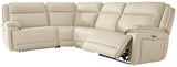 Furniture City Slidell - Ashley Furniture - Double Deal Sectional - 4-Piece Reclining Sectional / Almond - U13001S6