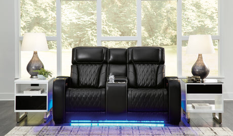 Furniture City Slidell - Ashley Furniture - Boyington Living Room - PWR Recliner/ADJ Headrest / Gray - U2710513