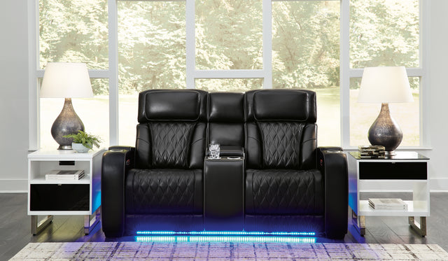 Furniture City Slidell - Ashley Furniture - Boyington Living Room - PWR Recliner/ADJ Headrest / Gray - U2710513