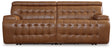 Furniture City Slidell - Ashley Furniture - Temmpton Sectional - 6-Piece Power Reclining Sectional / Chocolate - U92708S5