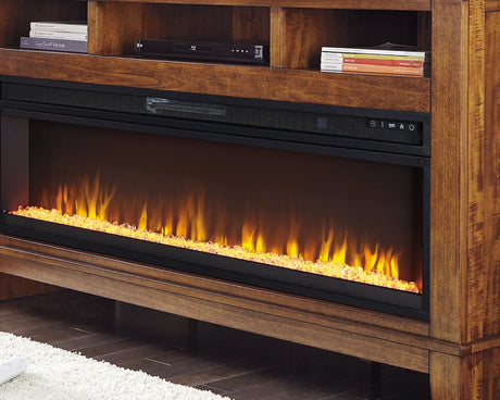 Furniture City Slidell - Ashley Furniture - Entertainment Accessories Electric Fireplace Insert - Electric Fireplace Insert / Black - W100-22