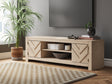 Furniture City Slidell - Ashley Furniture - Cayboni TV Stand - 71" / Tan - W3787-68