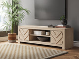 Furniture City Slidell - Ashley Furniture - Cayboni TV Stand - 71" / Tan - W3787-68