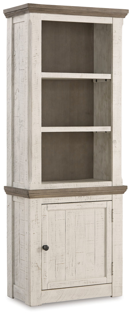 Furniture City Slidell - Ashley Furniture - Havalance Right Pier Cabinet - Right Pier Cabinet / Two-tone - W814-34