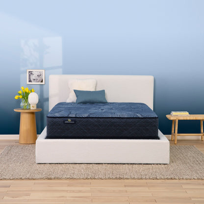 Perfect Sleeper - 13.25" Cobalt Calm Plush Mattress
