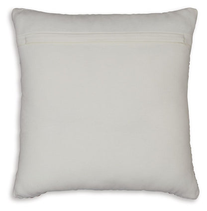 Nashlin - Pillow (Set of 4) - White / Rust