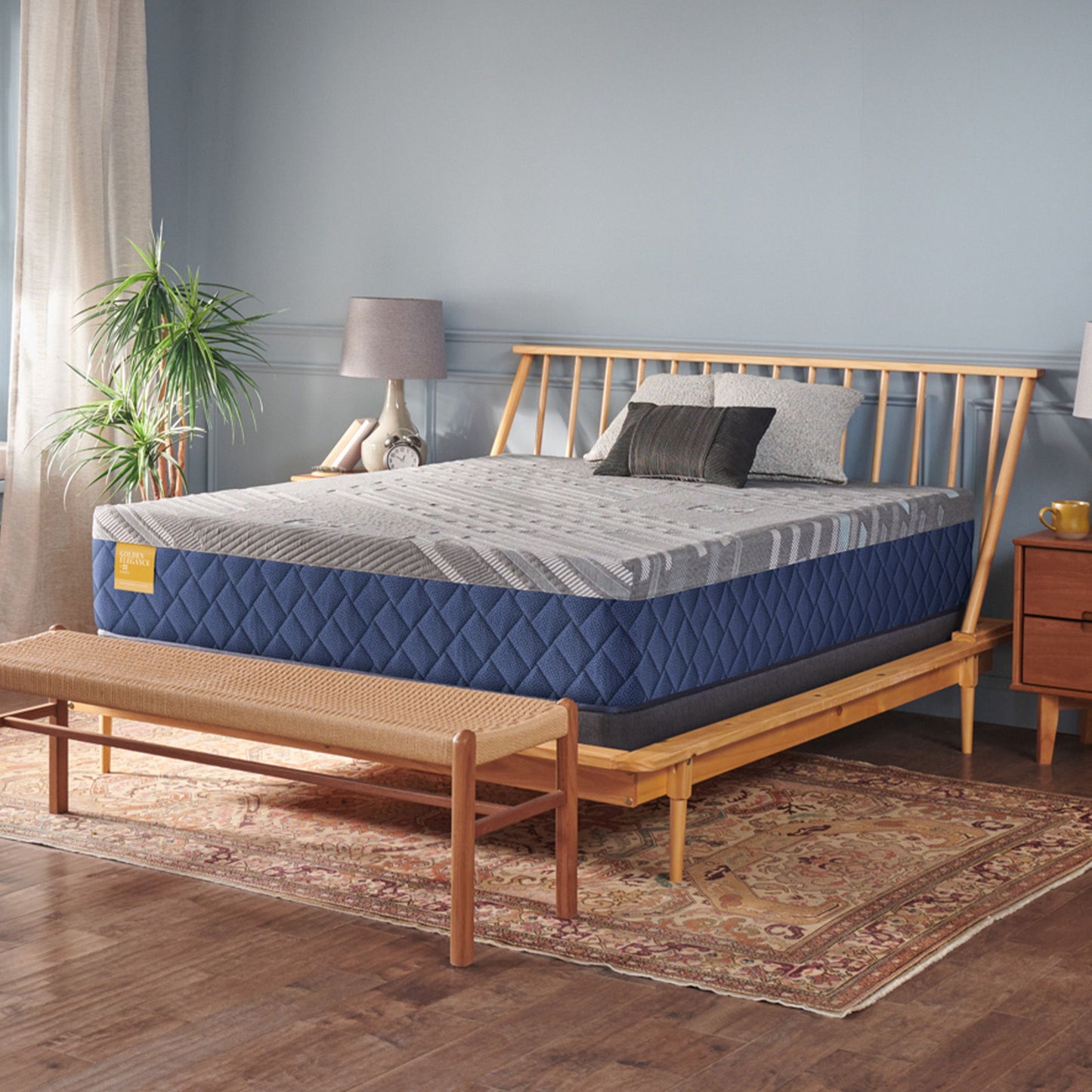Golden Elegance - Park Plaza Medium Hybrid Mattress