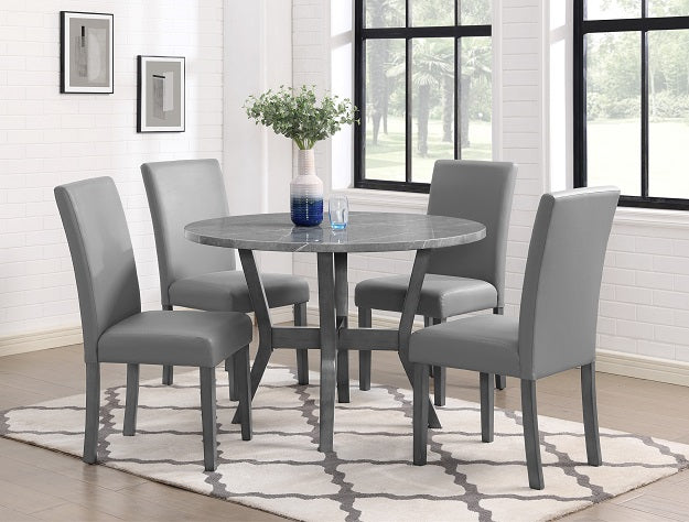 JUDSON 5-PK DINING SET GREY