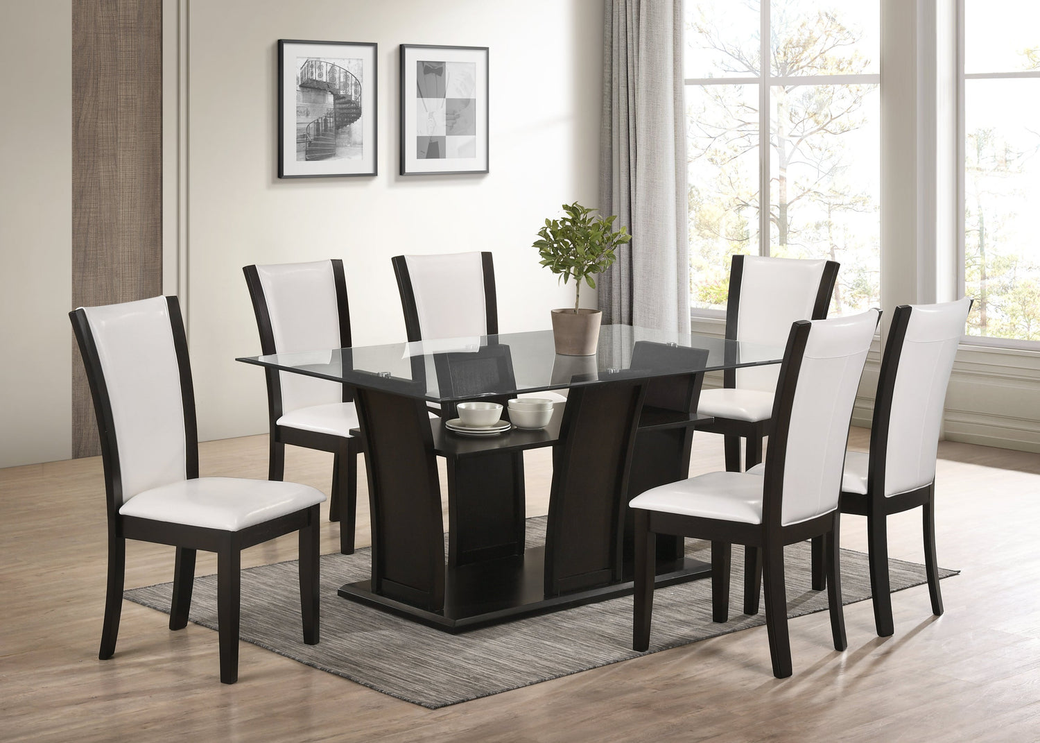 Florida - Dining Table + 6 Chair Set