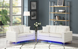 Miami - Sofa & Loveseat Set (LED LIGHTS)