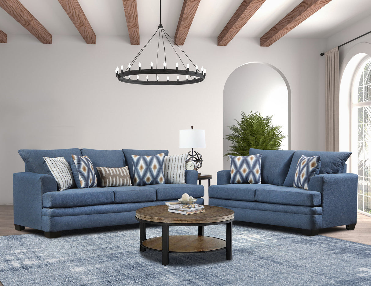 103 DENIM Sofa & Loveseat